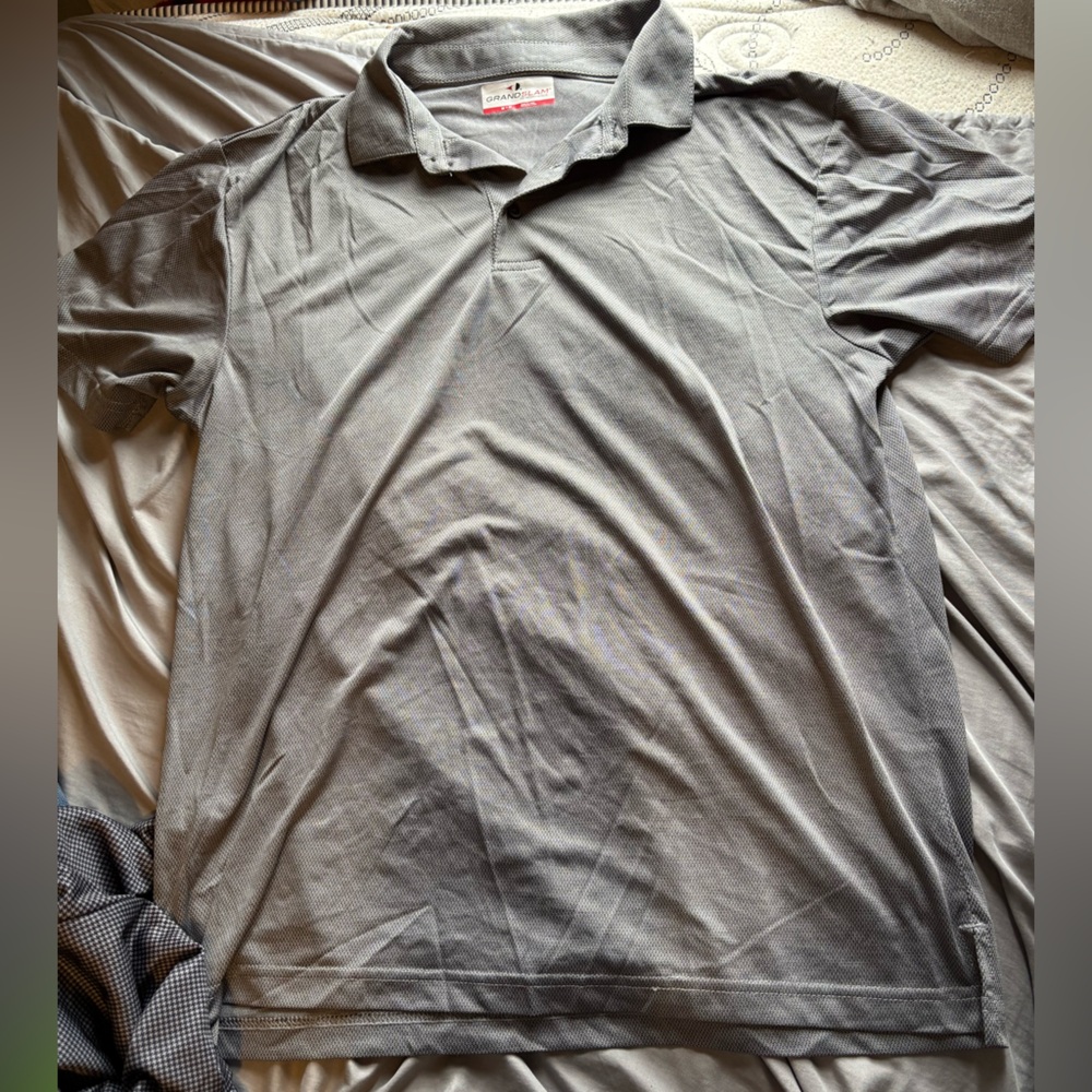 Grand Slam Gray Polo Shirt